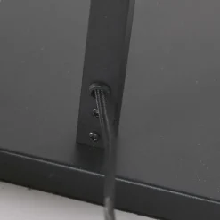 Luminaires Steinhauer Vidrio Lampadaire Noir, 1 lumière