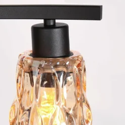 Luminaires Steinhauer Vidrio Lampe à poser Noir, 1 lumière