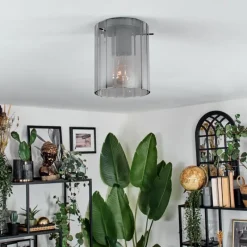 hofstein Vireda Plafonnier, Spot de plafond Noir, 1 lumière