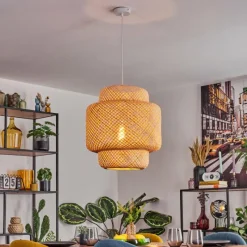 Luminaires Scandinaves-hofstein Vireda Suspension, Suspension Blanc, 1 lumière