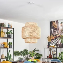 Luminaires Scandinaves-hofstein Vireda Suspension, Suspension Blanc, 1 lumière