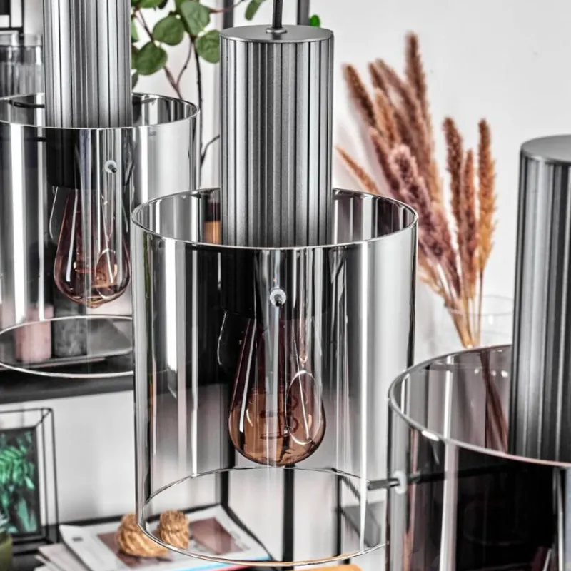 hofstein Vireda Suspension, Suspension Anthracite, 3 lumières