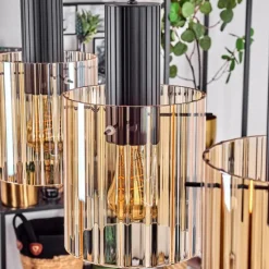 hofstein Vireda Suspension, Suspension Anthracite, 3 lumières