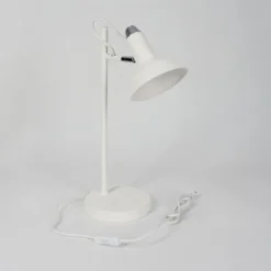 hofstein Vouzy Lampe à poser Blanc, 1 lumière