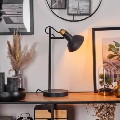 Lampes Dorées-hofstein Vouzy Lampe à poser, Liseuse Noir, 1 lumière