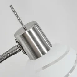 hofstein Warga Boule lumineuse, Lampadaire Nickel mat, 1 lumière