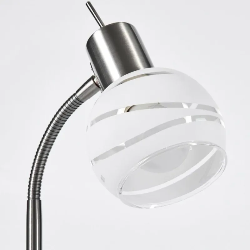 hofstein Warga Lampe à poser, Liseuse Nickel mat, 1 lumière