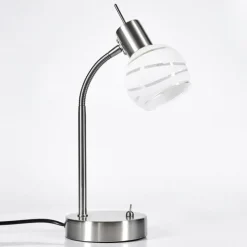 hofstein Warga Lampe à poser, Liseuse Nickel mat, 1 lumière