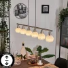 hofstein Warga Suspension, Boule lumineuse, Suspension Nickel mat, 6 lumières