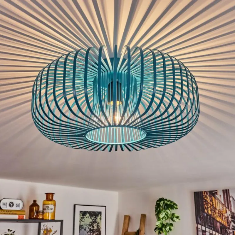 hofstein Wemude Plafonnier Bleu, 1 lumière