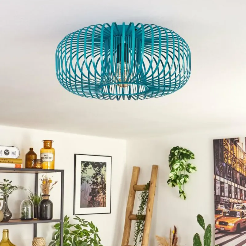 hofstein Wemude Plafonnier Bleu, 1 lumière