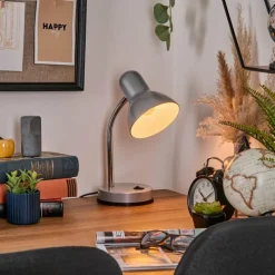 hofstein Werup Lampe à poser, Liseuse Argenté, 1 lumière