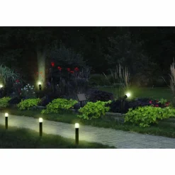 Luminaires Ledvance WIF Lampe murale d´extérieur LED Noir, 1 lumière, Détecteur de mouvement, Changeur de couleurs