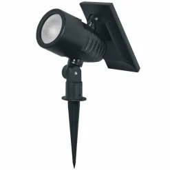 Luminaires Ledvance WIF Lampe solaire LED Noir, 1 lumière, Détecteur de mouvement, Changeur de couleurs