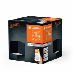 Luminaires Ledvance WIF Luminaire extérieur LED Noir, 1 lumière, Changeur de couleurs