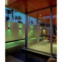 Luminaires Ledvance WIF Luminaire extérieur LED Noir, 1 lumière, Changeur de couleurs