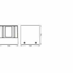 Luminaires Ledvance WIF Luminaire extérieur LED Noir, 1 lumière, Changeur de couleurs