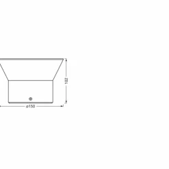 Luminaires Ledvance WIF Luminaire extérieur LED Argenté, 1 lumière, Changeur de couleurs
