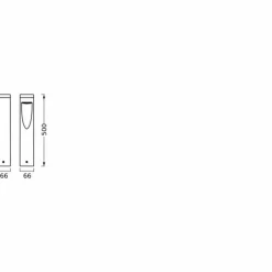Luminaires Ledvance WIF Luminaire extérieur LED Couleur bois, 1 lumière, Changeur de couleurs