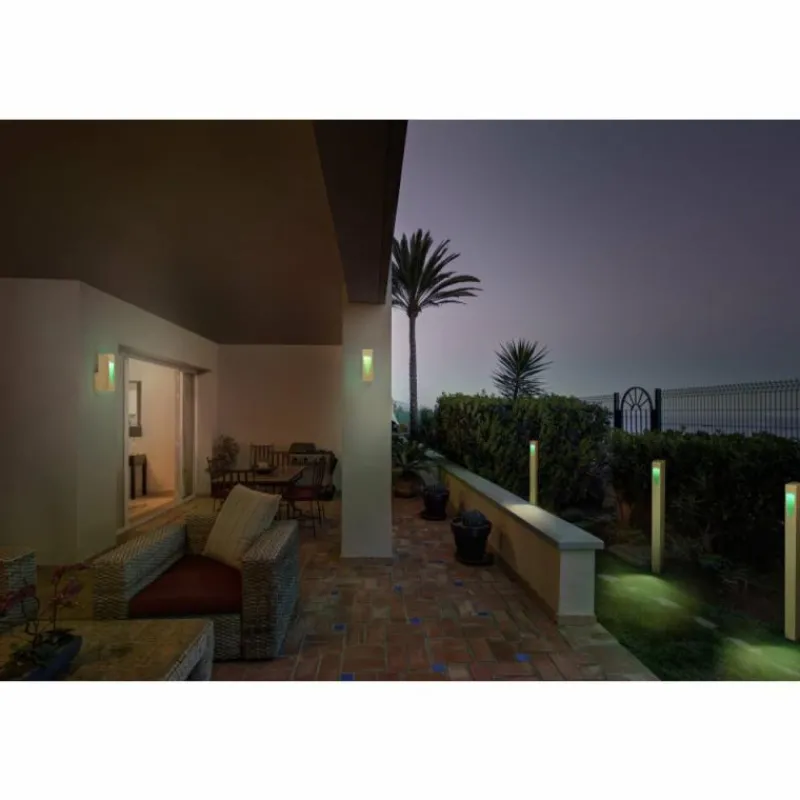 Luminaires Ledvance WIF Luminaire extérieur LED Couleur bois, 1 lumière, Changeur de couleurs