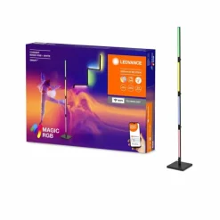 Luminaires Ledvance Wifi Lampadaire LED Noir, 1 lumière, Changeur de couleurs