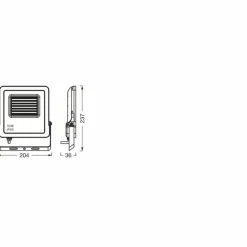 Luminaires Ledvance Wifi Lampadaire LED Noir, 1 lumière, Changeur de couleurs