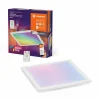 Luminaires Ledvance Wifi Panel LED Blanc, 1 lumière, Télécommandes, Changeur de couleurs
