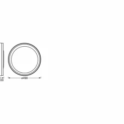 Luminaires Ledvance Wifi Plafonnier LED Blanc, 1 lumière, Changeur de couleurs