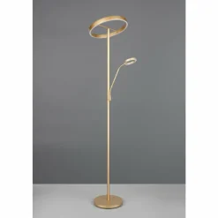 Lampes Dorées-Luminaires Trio Willis Lampadaire LED Or, 2 lumières