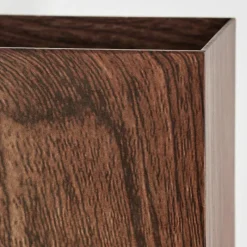 hofstein Woods Lampe murale d´extérieur, Luminaire Up & Down LED Couleur bois, Noir, 1 lumière