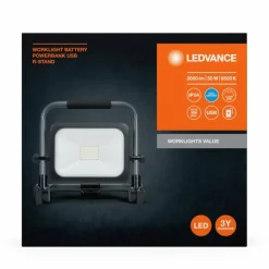 Luminaires Ledvance Worklight Projecteur LED Gris, Noir, 1 lumière