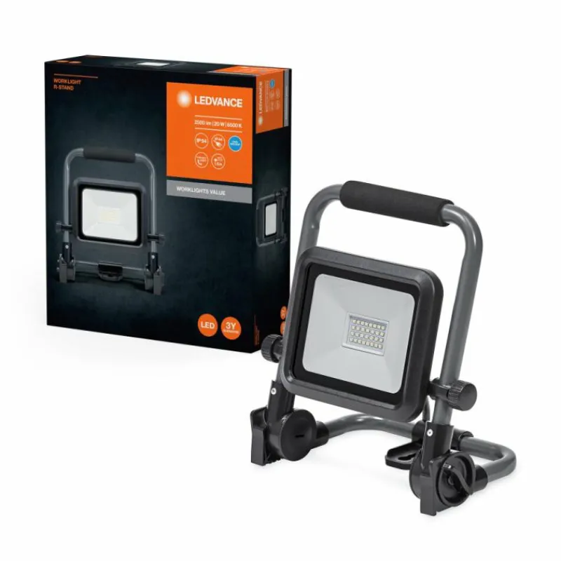 Luminaires Ledvance Worklight Projecteur LED Gris, Noir, 1 lumière