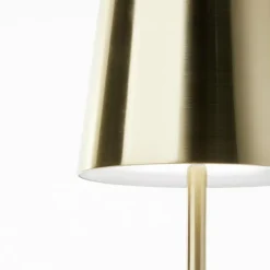 Lampes Dorées-Luminaires Brilliant Xaana Lampe à poser LED Or, 1 lumière