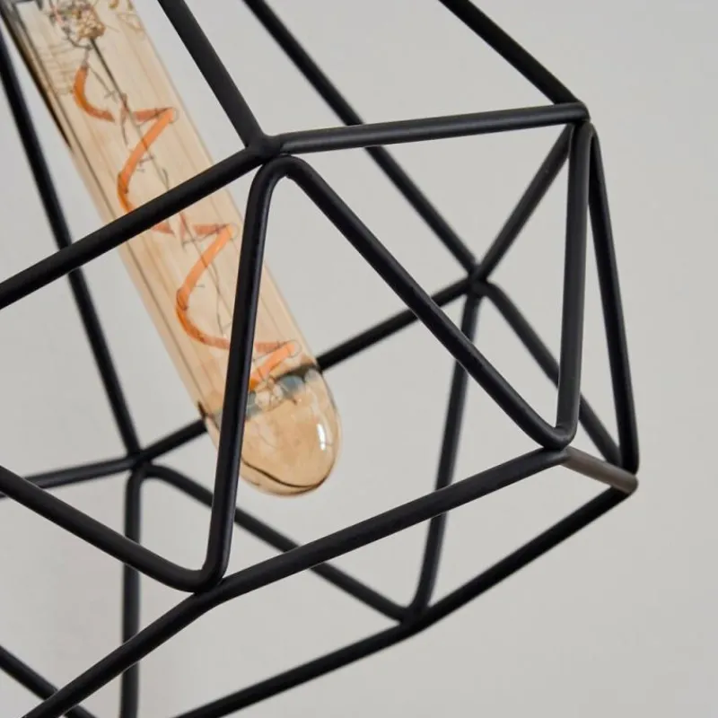 hofstein Yaak Applique murale Noir, 1 lumière