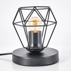 hofstein Yaak Lampe à poser Noir, 1 lumière