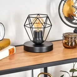 hofstein Yaak Lampe à poser Noir, 1 lumière