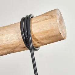 Style Boho-Chic-hofstein Yaak Suspension Écru, Noir, 5 lumières