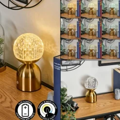 hofstein Yngered Lampe à poser LED Laiton, 1 lumière