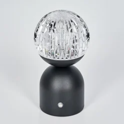 hofstein Yngered Lampe à poser LED Noir, 1 lumière