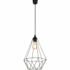 Luminaires Globo Lighting Zachary Suspension Noir, 1 lumière* Suspensions