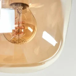 hofstein Zernez Plafonnier Or, 3 lumières