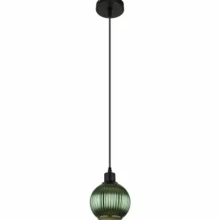 Luminaires Globo Lighting Zumba Suspension Noir, 1 lumière
