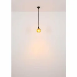 Luminaires Globo Lighting Zumba Suspension Noir, 1 lumière